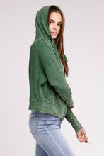 Load image into Gallery viewer, AROUND TOWN HOODED ZIP UP JACKET
