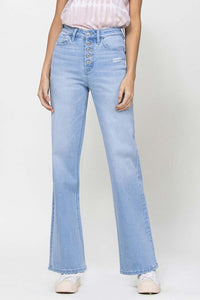 COOL MOM WIDE LEG JEANS